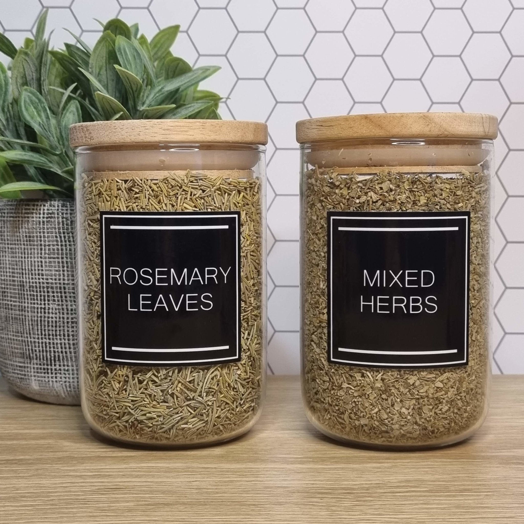 Custom Pantry Labels, Small Labels, Spice Jars, Herb Labels, Spice