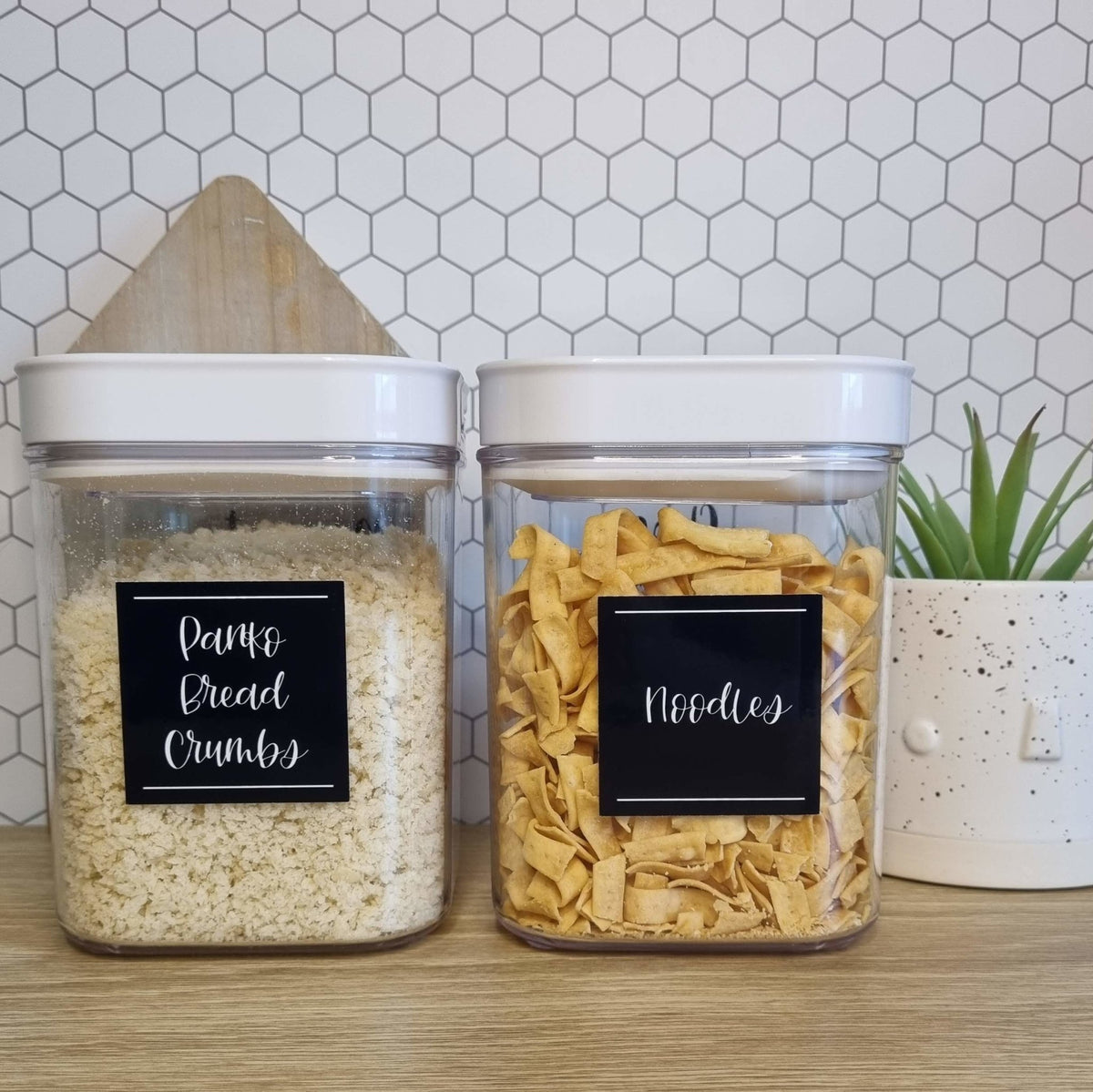 Bundle Pack Label Ultimate Pantry Bundle (108 labels) - Style 2 Black – The Label Place